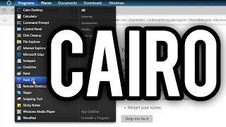 Cairo - A macOS/Linux-like Shell Replacement for Windows 10 (Overview & Demo)