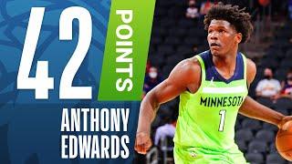 Edwards GOES OFF For Career-High 42 PTS! 