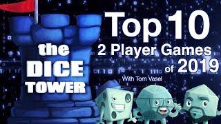 Top 10 Two Player Games of the Year - with Tom Vasel