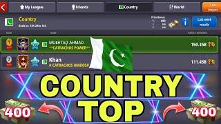 8 Ball Pool Pak Country Top 1 - 100m 10 Acc Big Giveaway