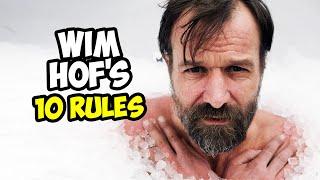 Wim Hof's Top 10 Health Tips