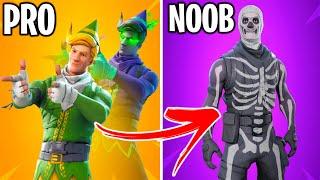 TOP 10 NOOB SKINS IN FORTNITE!