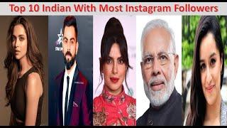 Top 10 Indians With Highest Number Of Followers On Instagram