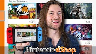 10 NEW Nintendo Switch eShop Games Worth Buying!