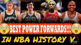 10 GREATEST NBA POWER FORWARDS OF ALL TIME ! VIDEO