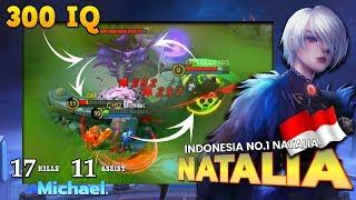 Queen of Smoke with Insane CRT DMG?! | Michael S14 Top 1 Global Natalia ~ Mobile Legends