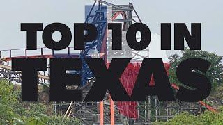 Top 10 Coasters In Texas