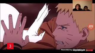 TOP TEN NARUTO HAND TO HAND COMBAT ANIME FIGHTS 60FPS (Reaction)