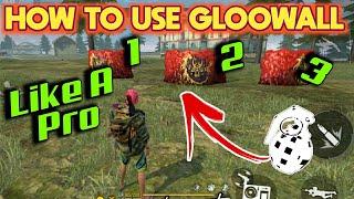 HOW TO USE GLOO WALL LIKE A PRO - BEST SETTINGS - #JONTYGAMING - GARENA FREEFIRE BATTLEGROUND