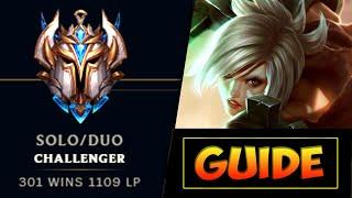 How to HARD CARRY Games From Top Lane! (Challenger Riven Guide) - League of Legends