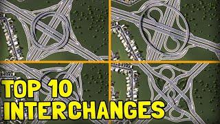 Top 10 Interchanges in Cities Skylines (Workshop)