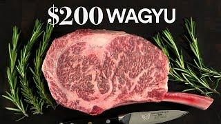 How to grill a $200 GIANT WAGYU steak | Guga Foods