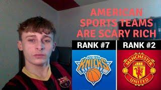 British Guy reacts to American Sports - Top 10 Most Valuable Sport Teams