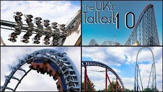 The UK's 10 Tallest Roller Coasters