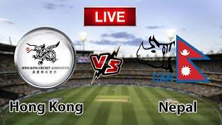 Nepal Vs Hongkong Live t20 / Acc eastern region/ Road to asia cup