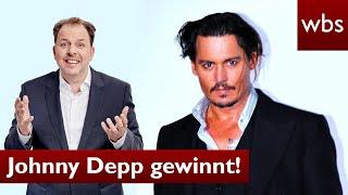 Johnny Depp gewinnt & bekommt 10 Mio 