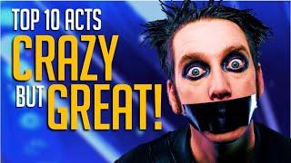 Top 10 CRAZY Acts That ACTUALLY Made It Far on America's Got Talent!