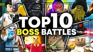 Top 10 BEST BOSS Battles In LEGO Games