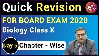 Board Exam Preparation Biology Class 10 | Full Syllabus Revision 3rd March
