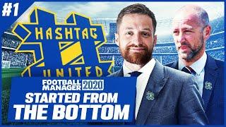 HASHTAG ROAD TO GLORY - FOOTBALL MANAGER 2020 - #1