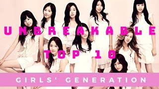 [Unbreakable Top 10] Girls' Generation