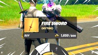 New MYTHIC SWORD in Fortnite Update!