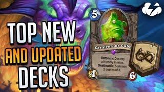 TOP NEW AND UPDATED WILD DECKS | Tempo Storm Hearthstone [Ashes of Outland]