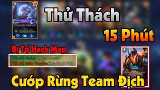 TOP Enzo | Thử Thách Cầm ENZO Cướp Sạch Rừng Của Team Địch Không Cho Farm | Bị Tố Cáo Hack MAP