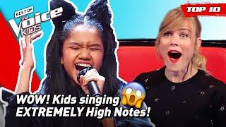 OUTSTANDING High Notes in The Voice Kids! 