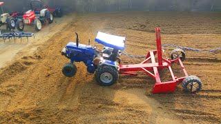 Farmtrac 6060 new tractor model with laser leveller