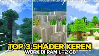 TOP 3 SHADER CIAMIK WORK DI RAM 1-2 GB MCPE 1.14-1.15!