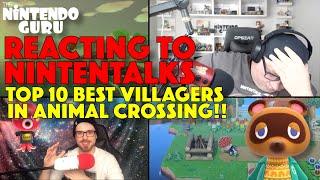 REACTING to NINTENTALKs Top 10 BEST Villagers in Animal Crossing New Horizons | Nintendo Guru