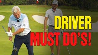 [DRIVER MUST DO'S] - Start The Golf Downswing With Driver (With Eric Cogorno Golf)