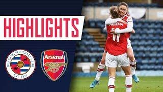 HIGHLIGHTS | Reading 0-3 Arsenal Women | Women's Super League