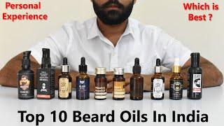 Top 10 Beard Oils in India | Best Beard Growth Oils (Personal Experience)