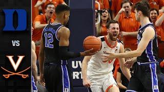 Duke vs. Virginia Men's Basketball Highlights (2019-20)