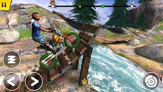 Trial Xtreme 4 - Stunt Motocross of River HD - #104 Android GamePlay On PC