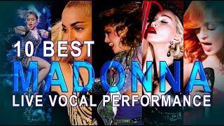 Madonna Top 10 Best Live Vocals (Tour Version)