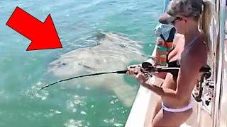 10 SCARIEST FISHING MOMENTS CAUGHT ON CAMERA