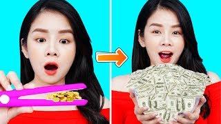 23 MONEY HIDING LIFE HACKS FOR GIRLS AND BOYS / UNEXPECTED WAYS TO HIDE YOUR MONEY by T-STUDIO