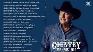 George Strait, Jim Reeves, Alan Jackson, Kenny Rogers - Top Greatest Hits Country Song 70s 80s 90s