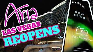 Aria Hotel Casino Reopens Las Vegas