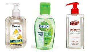 Top 10 Best Hand Sanitizers in India || 2mins Info