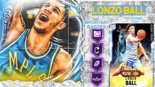 DIAMOND LONZO BALL GAMEPLAY! BEST BUDGET POINT GUARD IN NBA 2k20 MyTEAM