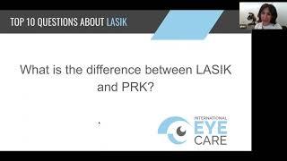 International Eye Care Top 10 Questions LASIK Difference Between LASIK and PRK