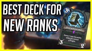 (Hearthstone) Best Deck to Climb the New Rank System | Aggro Dragon Hunter | Descent of Dragons