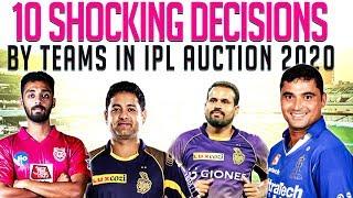 10 Shocking Decisions by Teams in IPL Auction 2020 | Simbly Chumma