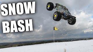 RC Car Snow Stunt