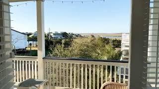 Top floor back deck of Family Fun on Edisto Beach, SC