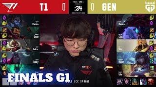 T1 vs GEN - Game 1 | Grand Finals Playoffs S10 LCK Spring 2020 | T1 vs Gen.G G1